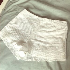 White Free People Shorts